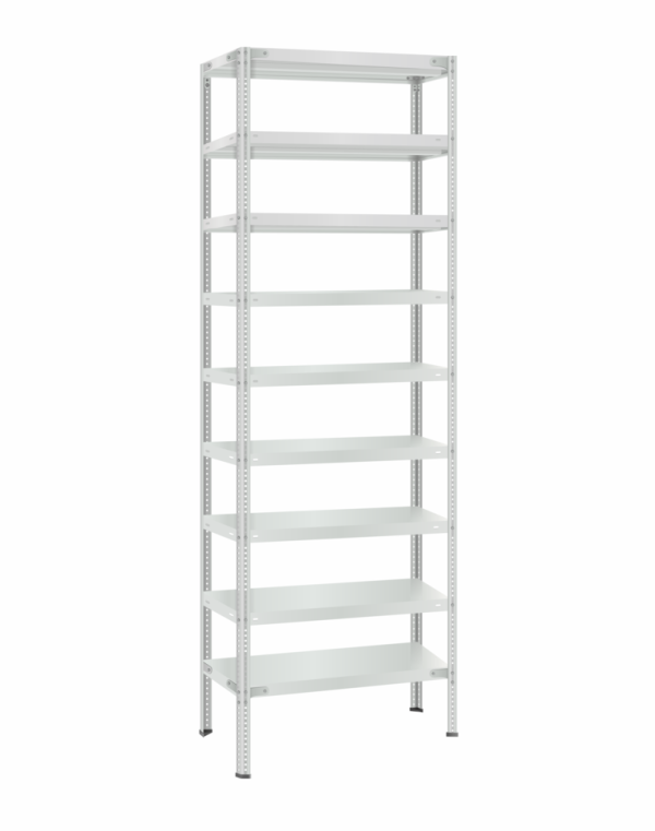 Стеллаж металлический Титан МС-500 3000х700х500 9 полок